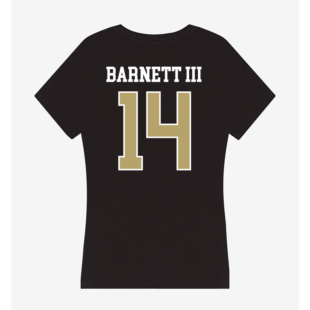 Central Florida - NCAA Football : Alonza Barnett III - Women's V-Neck T-Shirt-1