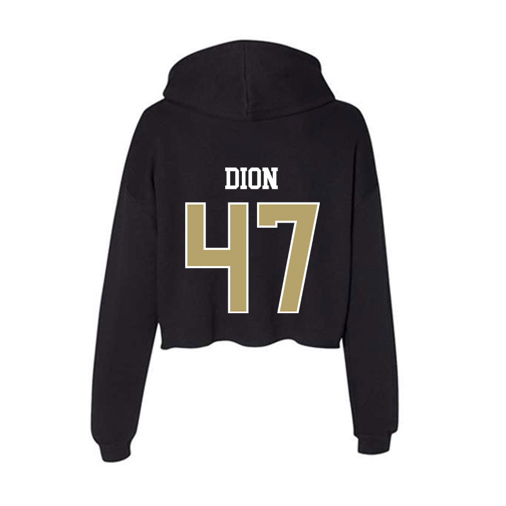 Central Florida - NCAA Baseball : Wyatt Dion - Women's Crop Fleece Hoodie-1