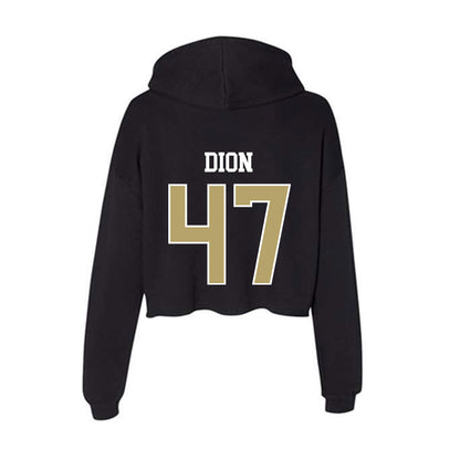 Central Florida - NCAA Baseball : Wyatt Dion - Women's Crop Fleece Hoodie-1