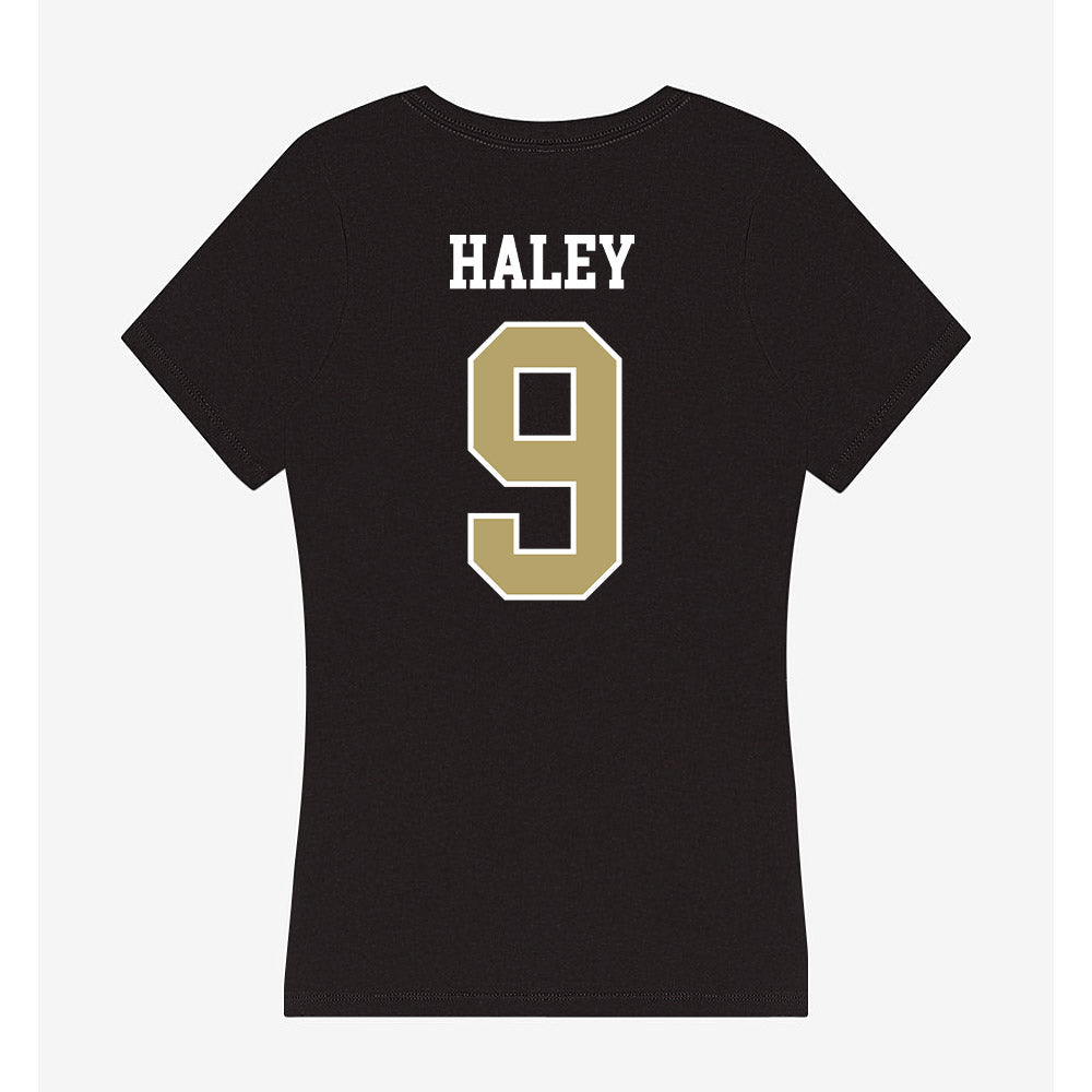 Central Florida - NCAA Women's Volleyball : Alexa Haley - Women's V-Neck T-Shirt-1