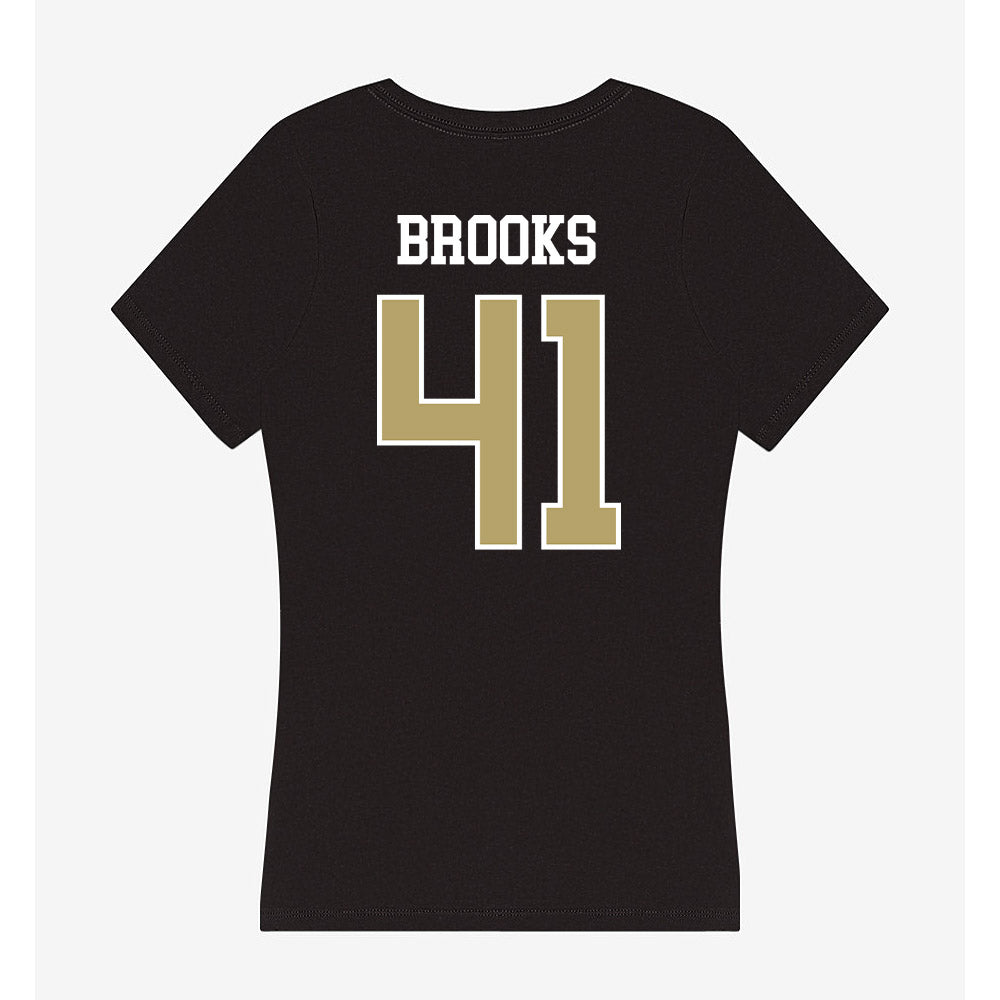 Central Florida - NCAA Baseball : Dallas Brooks - Women's V-Neck T-Shirt-1