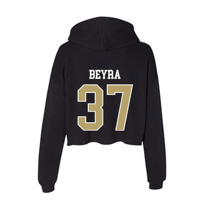 Central Florida - NCAA Baseball : Zach Beyra - Women's Crop Fleece Hoodie-1
