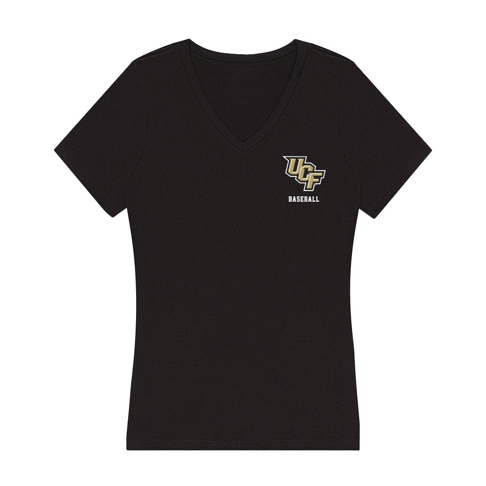 Central Florida - NCAA Baseball : Stephen Chucka - Women's V-Neck T-Shirt-0