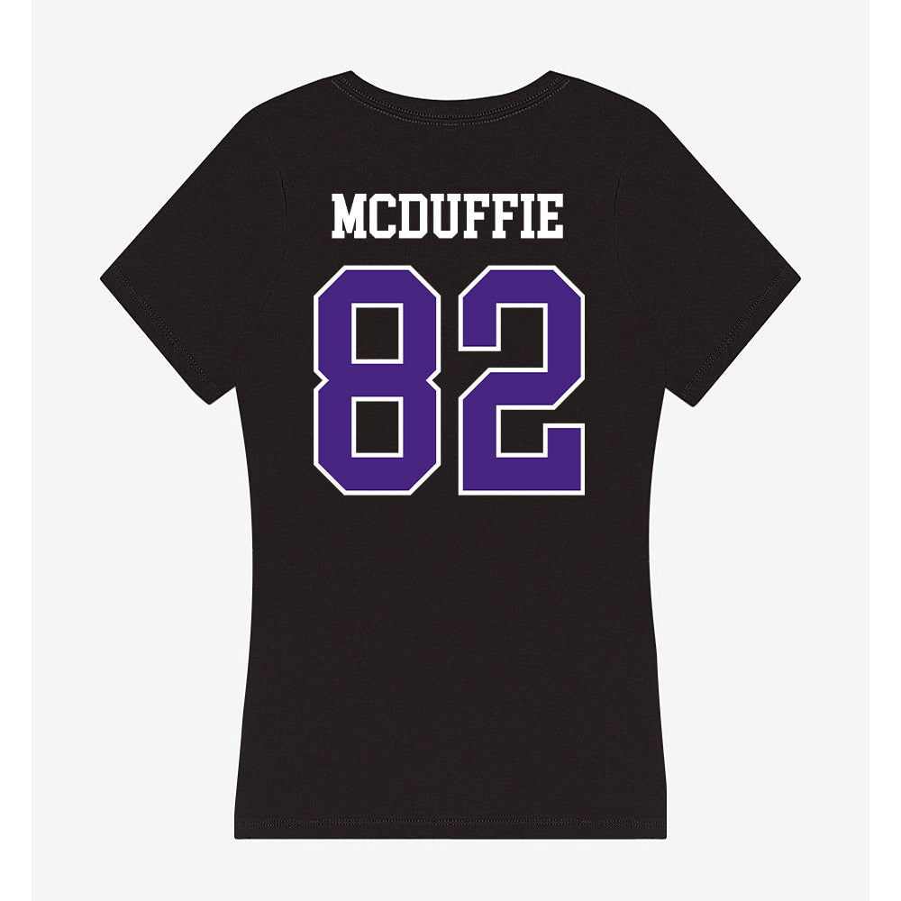 Northwestern - NCAA Football : Jaden McDuffie - Classic Shersey Women's V-Neck T-Shirt-1
