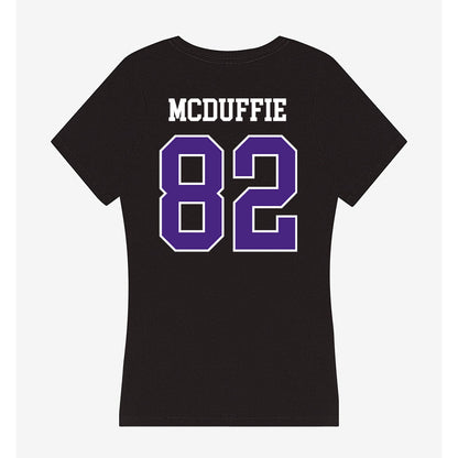 Northwestern - NCAA Football : Jaden McDuffie - Classic Shersey Women's V-Neck T-Shirt-1