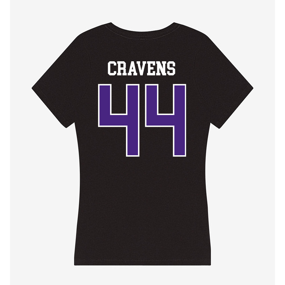 Northwestern - NCAA Baseball : Colton Cravens - Classic Shersey Women's V-Neck T-Shirt-1