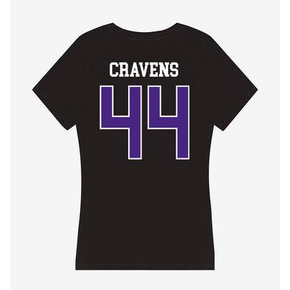 Northwestern - NCAA Baseball : Colton Cravens - Classic Shersey Women's V-Neck T-Shirt-1