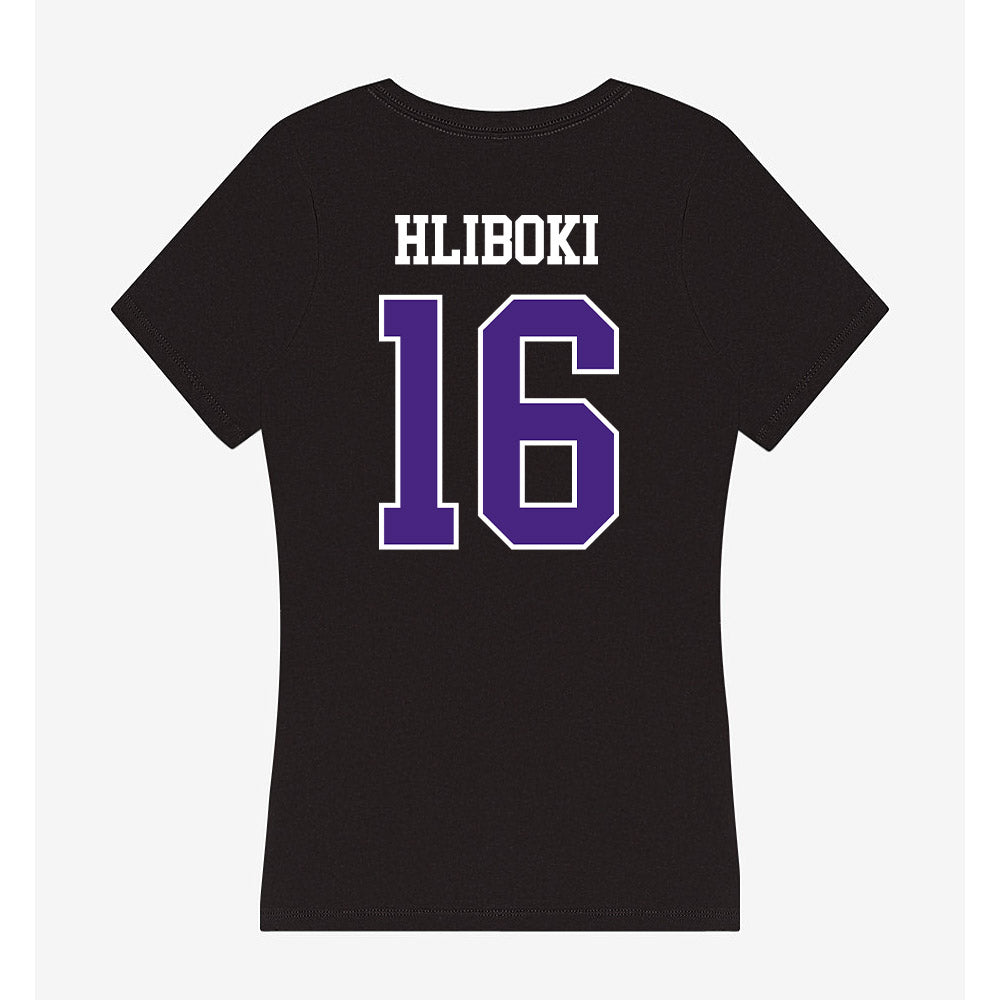Northwestern - NCAA Baseball : Sam Hliboki - Classic Shersey Women's V-Neck T-Shirt-1