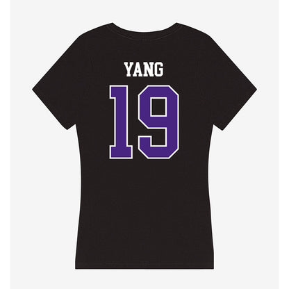 Northwestern - NCAA Baseball : Jake Yang - Classic Shersey Women's V-Neck T-Shirt-1