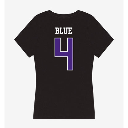 Northwestern - NCAA Women's Basketball : Lexi Blue - Classic Shersey Women's V-Neck T-Shirt-1