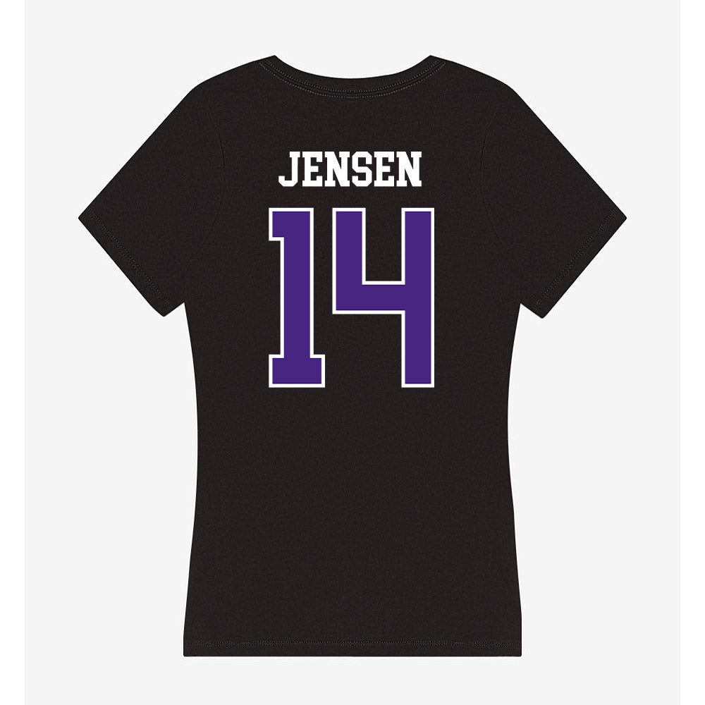 Northwestern - NCAA Softball : Kylee Jensen - Classic Shersey Women's V-Neck T-Shirt-1