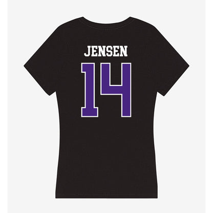 Northwestern - NCAA Softball : Kylee Jensen - Classic Shersey Women's V-Neck T-Shirt-1