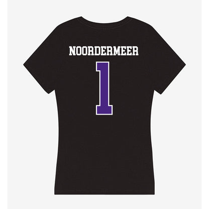 Northwestern - NCAA Women's Volleyball : Sienna noordermeer - Classic Shersey Women's V-Neck T-Shirt-1