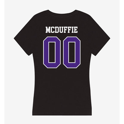 Northwestern - NCAA Football : Jaden McDuffie - Classic Shersey Women's V-Neck T-Shirt-1
