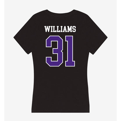 Northwestern - NCAA Football : Tito Williams - Classic Shersey Women's V-Neck T-Shirt-1