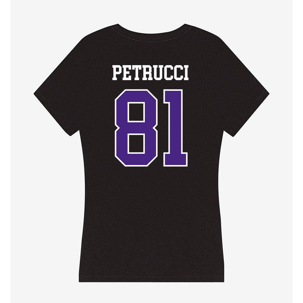 Northwestern - NCAA Football : Christopher Petrucci - Classic Shersey Women's V-Neck T-Shirt-1