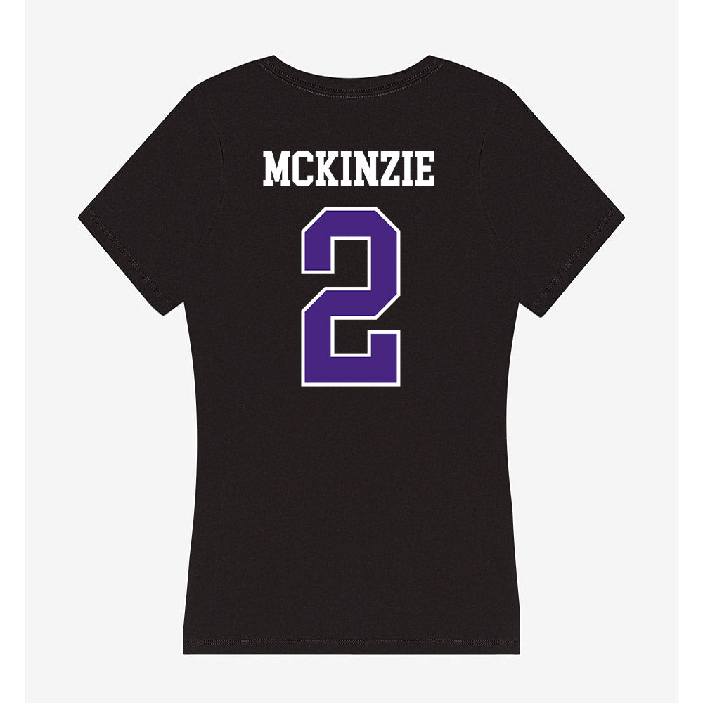 Northwestern - NCAA Football : Kobie McKinzie - Classic Shersey Women's V-Neck T-Shirt-1
