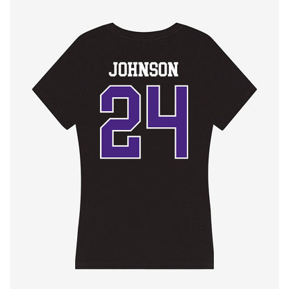 Northwestern - NCAA Football : Jamaal Johnson - Classic Shersey Women's V-Neck T-Shirt-1