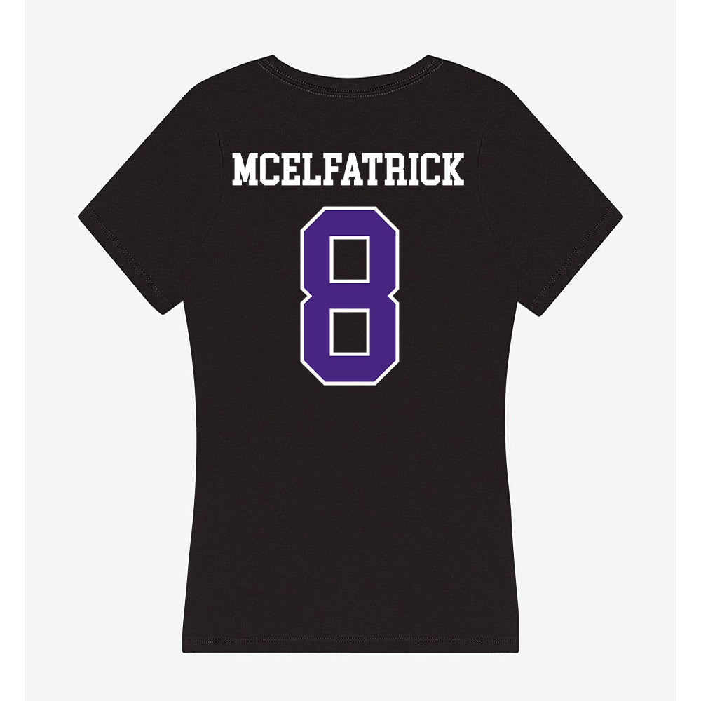 Northwestern - NCAA Baseball : Owen McElfatrick - Classic Shersey Women's V-Neck T-Shirt-1