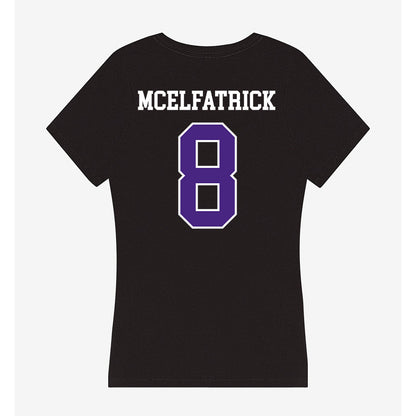 Northwestern - NCAA Baseball : Owen McElfatrick - Classic Shersey Women's V-Neck T-Shirt-1