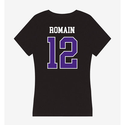 Northwestern - NCAA Football : Marcus Romain - Classic Shersey Women's V-Neck T-Shirt-1