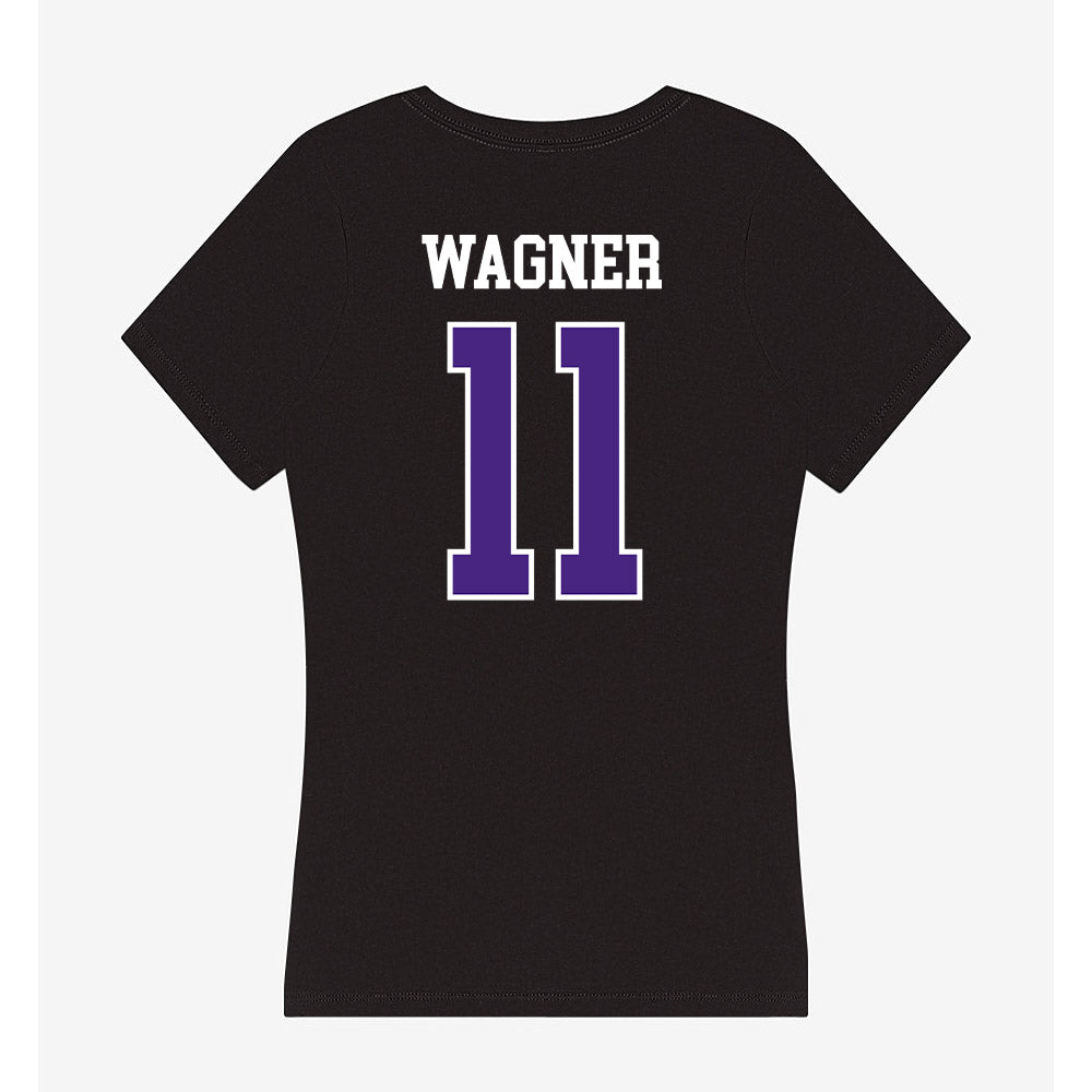 Northwestern - NCAA Women's Soccer : Keira Wagner - Classic Shersey Women's V-Neck T-Shirt-1
