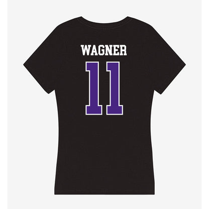 Northwestern - NCAA Women's Soccer : Keira Wagner - Classic Shersey Women's V-Neck T-Shirt-1