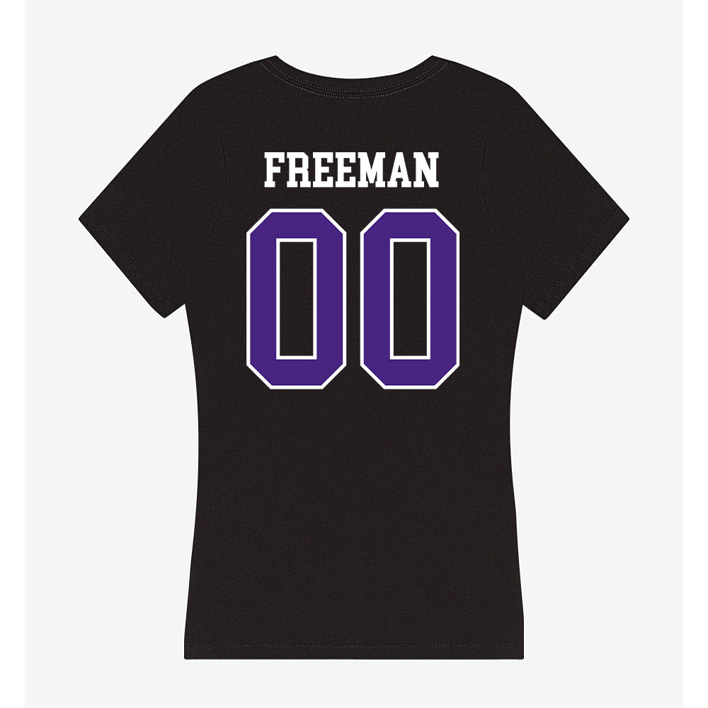 Northwestern - NCAA Women's Soccer : Camryn Freeman - Classic Shersey Women's V-Neck T-Shirt-1