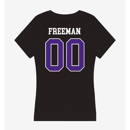 Northwestern - NCAA Women's Soccer : Camryn Freeman - Classic Shersey Women's V-Neck T-Shirt-1