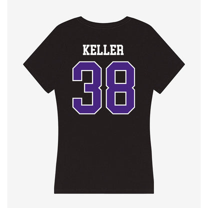 Northwestern - NCAA Women's Lacrosse : Kate Keller - Classic Shersey Women's V-Neck T-Shirt-1