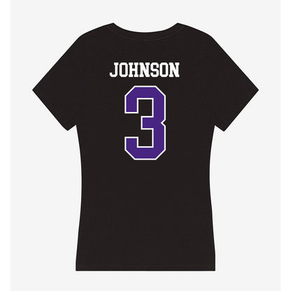 Northwestern - NCAA Men's Soccer : Andrew Johnson - Classic Shersey Women's V-Neck T-Shirt-1