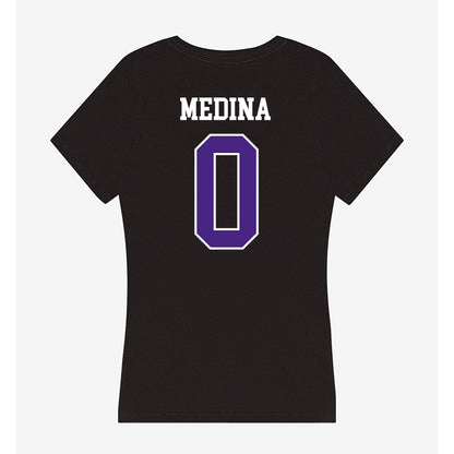 Northwestern - NCAA Softball : Tru Medina - Classic Shersey Women's V-Neck T-Shirt-1