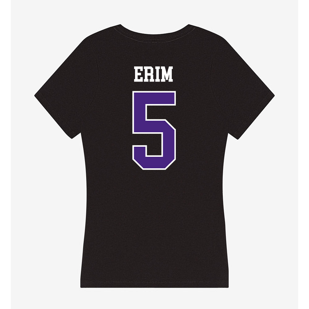 Northwestern - NCAA Women's Soccer : Quinn Erim - Classic Shersey Women's V-Neck T-Shirt-1