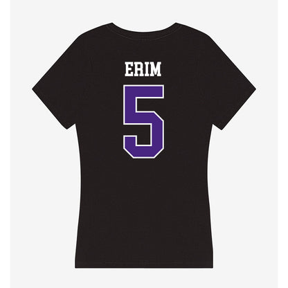 Northwestern - NCAA Women's Soccer : Quinn Erim - Classic Shersey Women's V-Neck T-Shirt-1