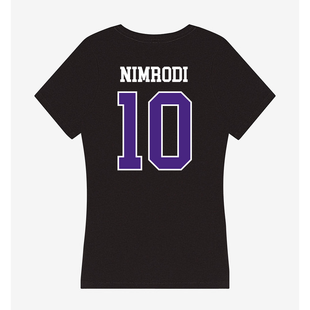 Northwestern - NCAA Men's Soccer : Yuval Nimrodi - Classic Shersey Women's V-Neck T-Shirt-1