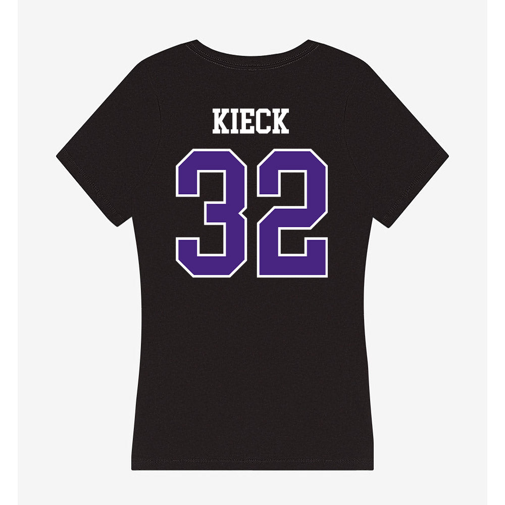 Northwestern - NCAA Baseball : Chayce Kieck - Classic Shersey Women's V-Neck T-Shirt-1