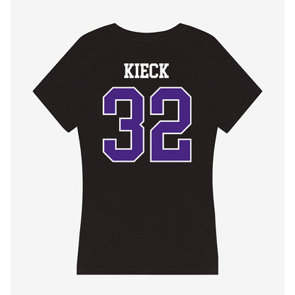 Northwestern - NCAA Baseball : Chayce Kieck - Classic Shersey Women's V-Neck T-Shirt-1