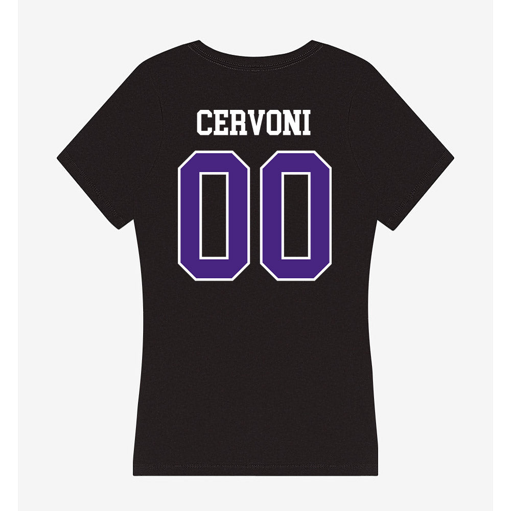 Northwestern - NCAA Men's Soccer : Gino Cervoni - Classic Shersey Women's V-Neck T-Shirt-1