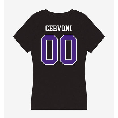 Northwestern - NCAA Men's Soccer : Gino Cervoni - Classic Shersey Women's V-Neck T-Shirt-1