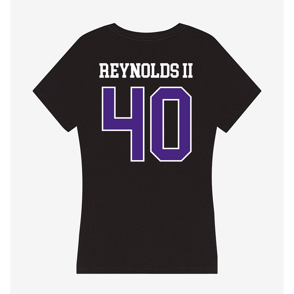 Northwestern - NCAA Football : Jason Reynolds II - Classic Shersey Women's V-Neck T-Shirt-1