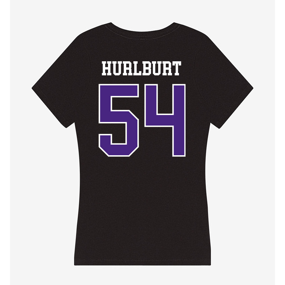 Northwestern - NCAA Men's Basketball : Gus Hurlburt - Classic Shersey Women's V-Neck T-Shirt-1