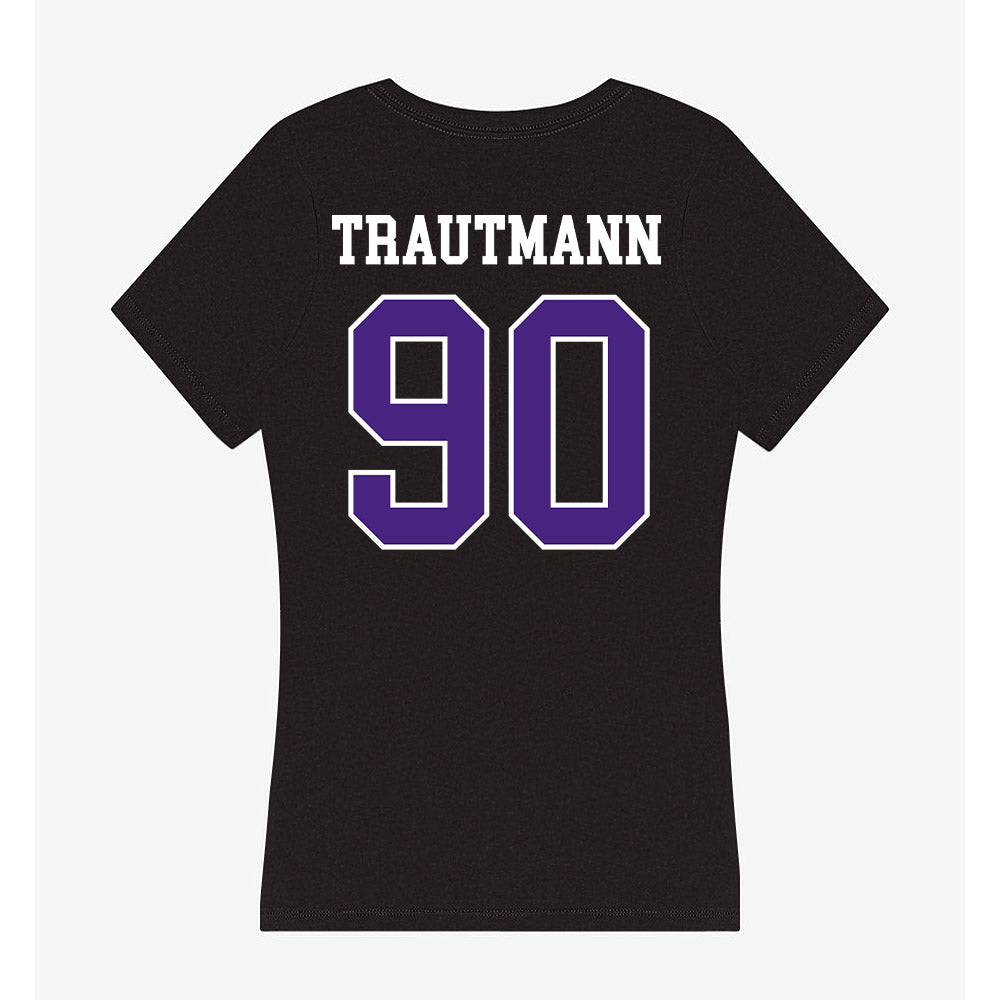 Northwestern - NCAA Football : Jack Trautmann - Classic Shersey Women's V-Neck T-Shirt-1