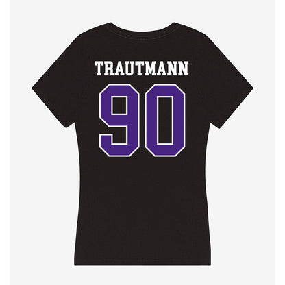 Northwestern - NCAA Football : Jack Trautmann - Classic Shersey Women's V-Neck T-Shirt-1