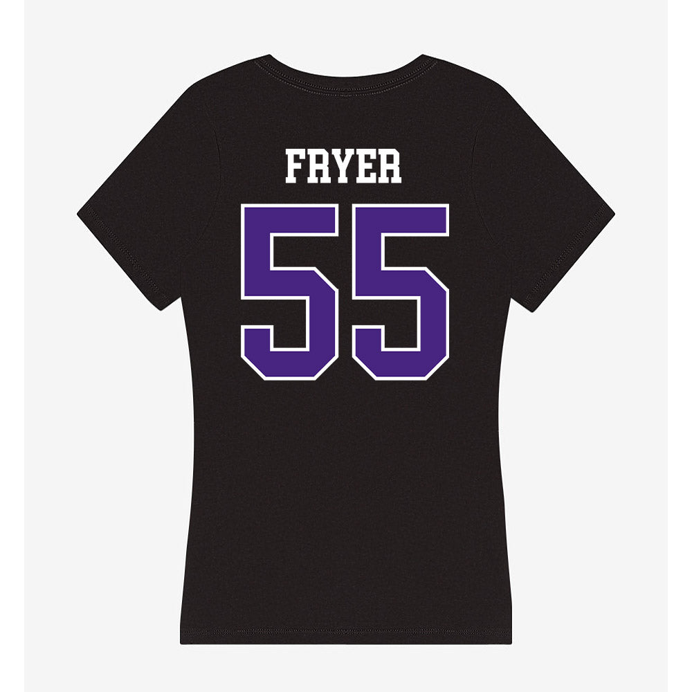 Northwestern - NCAA Baseball : Justin Fryer - Classic Shersey Women's V-Neck T-Shirt-1