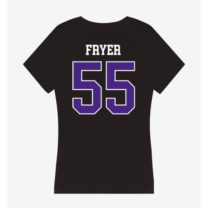 Northwestern - NCAA Baseball : Justin Fryer - Classic Shersey Women's V-Neck T-Shirt-1