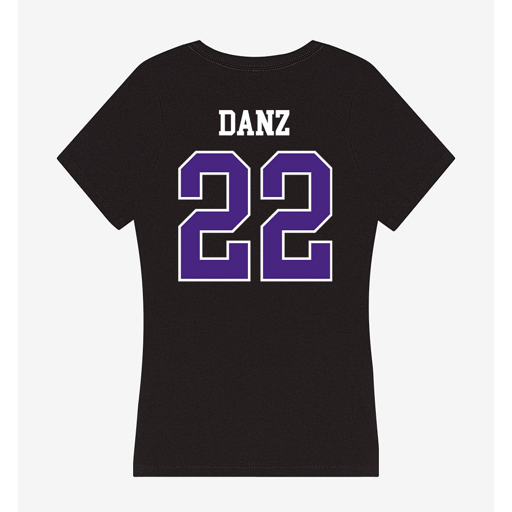 Northwestern - NCAA Baseball : Carter Danz - Classic Shersey Women's V-Neck T-Shirt-1