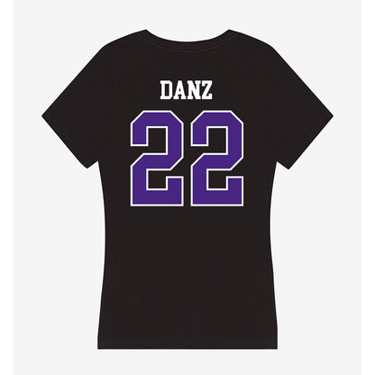 Northwestern - NCAA Baseball : Carter Danz - Classic Shersey Women's V-Neck T-Shirt-1