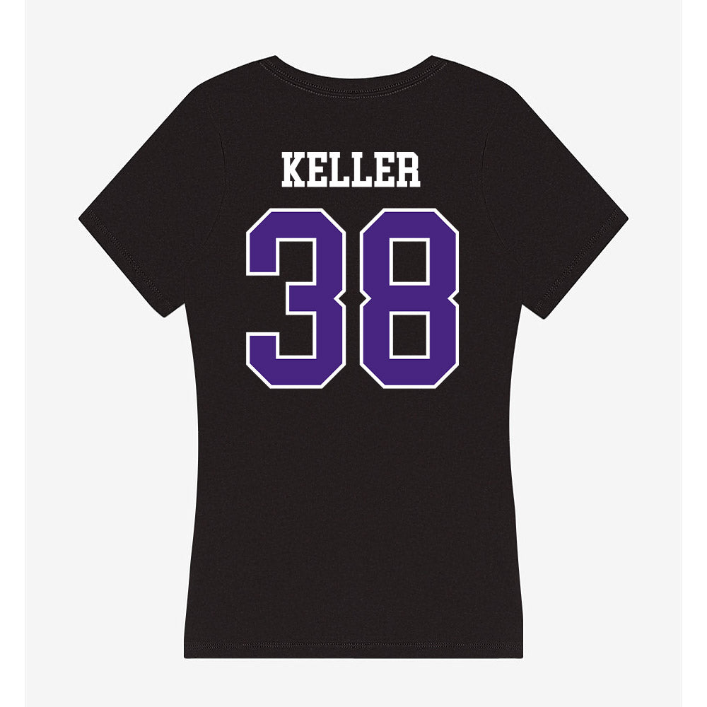 Northwestern - NCAA Women's Lacrosse : Kate Keller - Classic Shersey Women's V-Neck T-Shirt-1