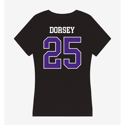 Northwestern - NCAA Football : Marquet Dorsey - Classic Shersey Women's V-Neck T-Shirt-1