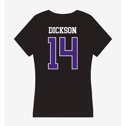 Northwestern - NCAA Baseball : Drew Dickson - Classic Shersey Women's V-Neck T-Shirt-1